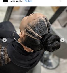 Girls Braids, Cornrow Hairstyles, African Braids Hairstyles, Sleek Ponytail, Ponytail Styles, African Hairstyles