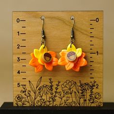 StudBee - Autumn Fall Leaves Dangle Earrings, Handmade with LEGO®Thanksgiving Acorn - StudBee Lego Jewelry Diy, Diy Lego Earrings, Lego Thanksgiving, Mamaw Gifts, Lego Crafts, Flower Earrings Diy, Lego Earrings, Lego Jewelry, Harry Potter Lego Sets