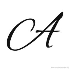 the letter c is inscribed in cursive handwriting