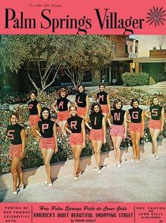 1950s Vintage Magazine Cover-Palm Springs Life Cover Print - 1956 June. 1950s Fashion/ 1950s Mid Century Life #1950s #1950sfashion #50s #Palmspring #vintagemagazine #Midcentury Palm Springs Bach, Palm Springs Vintage, Mid Century Palm Springs, Vintage Palm Springs, Life Magazine Covers, Palm Springs Bachelorette, Vintage Cover, Life Cover, Palm Spring