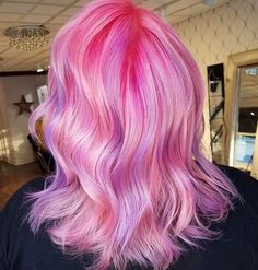 Hairstylist Inspiration, Joico Color Intensity, Pride Hair, Vivid Hair, Light Pink Hair, Joico Color, Rave Hair, Beauty Hair Color, Vivid Hair Color