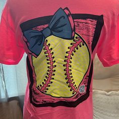 Girlie Girl Original ( Softball ) T-Shirt Nwot Size Small 18” Pit To Pit 27” Length 50% Cotton 50% Polyester Brand New Great To Show Support Or Just To Wear Around ! Pink Crew Neck T-shirt For Game Day, Cute Pink Sports Tops, Pink Sporty T-shirt For Cheerleading, Sporty Pink T-shirt For Cheerleading, Sporty Pink Tops For Game Day, Sporty Pink Short Sleeve T-shirt, Pink Pre-shrunk T-shirt For Game Day, Fun Sports Short Sleeve T-shirt, Fun Sports T-shirt Short Sleeve