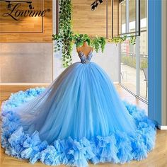 Sparkly Quinceanera Dresses, Ball Gown Blue, Puffy Prom Dresses, Red Quinceanera Dresses, Dama Dresses, Gown Blue, Pretty Quinceanera Dresses, Blue Corset, Dresses Ball Gown