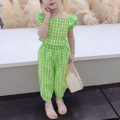 Green Matching Sets For Summer, Matching Green Summer Sets, Matching Spring Playwear Sets, Green Playful Sets For Spring, Playful Green Sets For Spring, Playful Green Spring Sets, Cute Green Sets For Spring, Cute Green Spring Sets