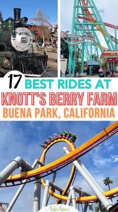 the best rides at knott's berry farm in buena park, california