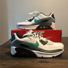 Nike Air Max 90 Ltr Size 6y New/W Box Nike Air Max 90 Ltr, Air Jordan Xi, Nike Vapormax, Nike Jordan Retro, Shoes Nike Air, 95 Nike, Nike Shoes Jordans, Nike Tennis Shoes, Jordan 13 Retro