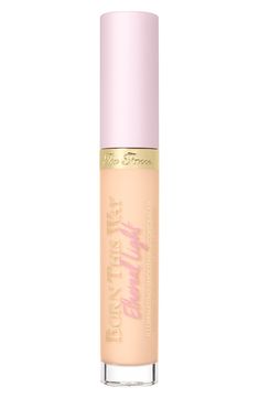 What is is: A buttery, serum-light, buildable concealer that effortlessly glides on your skin.What it does: This lightweight Born This Way Ethereal Light Illuminating Smoothing Concealer camouflages and covers imperfections for up to 24 hours. The waterproof formula is also sweat- and humidity-resistant, noncreasing and provides all-day moisture. In addition, this formula improves the appearance of dark circles with a blend of plumping and hydrating hyaluronic acid, aloe leaf extract, daikon see Light Concealer, Ethereal Light, Too Faced Concealer, Neutral Undertones, Aloe Leaf, Too Faced Makeup, Born This Way, Too Faced Cosmetics, Makeup Reviews