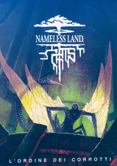 the cover to nameless land by l'ordine dei corotti