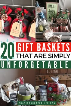 gift baskets that are simply unforgettable