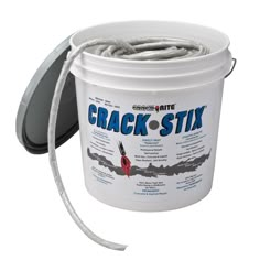 Fill concrete cracks and joints without using a pro grade melter with the 125 ft. Medium Gray Crack-Stix Permanent Concrete Joint and Crack Filler. Originally used for federally specified highway jobs, this filler is an easy permanent solution for keeping concrete smooth. Crack-Stix is applied with heat (a simple hand held torch) and bonds to the sidewalls of the crack. Unlike some fillers, Crack-Stix expands and contracts along with the weather to keep joints and cracks sealed. Designed for joi Concrete Caulk, Asphalt Repair, Large Driveway, Concrete Planter, Planter Ideas