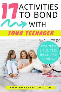 Fun family activities at home with teens - great ideas for how to spend time with your teen in this article, that you both will enjoy!! I'm so excited to try these out (my teen doesn't always like to hang out with us). She includes family activities with teens at home, how to spend time with your teenage daughter for MOMs, and DADs, and general activities with teens. #parentingteens #teenactivities #tweenactivities Raising Teenage Daughters, Life Skills For Teens, Teen Activities, Daughter Activities, Savings Ideas, Raising Teenagers, Teen Fun, Teen Money