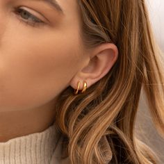 Keep it simple but stylish with our Chunky Minimalist Huggies. Available in rhodium plated sterling silver or 18k gold vermeil, these huggies are a perfect staple for your everyday. Minimalist Polished Hoop Earrings, Modern Huggie Jewelry For Everyday Elegance, Modern Sterling Silver Huggie Earrings For Everyday, Minimalist Everyday Huggie Earrings With Polished Finish, Everyday Minimalist Polished Huggie Earrings, Modern Everyday Elegance Huggie Jewelry, Minimalist Tarnish-resistant Huggie Earrings, Classic Everyday Hypoallergenic Huggie Earrings, Minimalist Polished Huggie Earrings