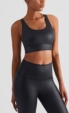 The EMES SHOP sports bra details a soft buttery touch that exemplifies comfort in sportswear. Featuring a criss cross design on the back. this athletic wear will be your go-to for each workout session.MATERIAL: 75% Nylon. 25% Spandex MEASUREMENTS: Small | Bust: 34" in . Band: 30" in . Length: 30" in Medium | Bust: 36.5" in . Band: 32.5" in . Length: 31" in Large | Bust: 39" in . Band: 35" in . Length: 32" in MEASUREMENTS: Small | Bust: 86.4" cm . Band: 76.2" cm . Length: 76.2" cm Medium | Bust: Sports Bra With Padded Back, Sports Stretch Bra With Padded Back, Sporty Activewear With Padded Back For Workout, Stretch Activewear With Padded Back For Sports, Fitted Sports Bra With Padded Back, Stretch Sports Bra With Padded Back For Gym, Sporty Yoga Activewear With Padded Back, Athleisure Activewear With Padded Racerback, Athleisure Activewear With Padded Back For Training