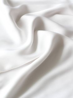 the white fabric is very soft and smooth