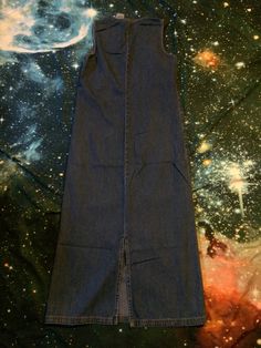 Vintage Sleeveless Dark Wash Denim Dress, Sleeveless Dark Wash Vintage Denim Dress, Sleeveless Vintage Denim Dress In Dark Wash, Stretch Sleeveless Cotton Denim Dress, Stretch Cotton Sleeveless Denim Dress, Sleeveless Denim Dress, Painters Pants, Vintage Vans, Modest Fashion Outfits