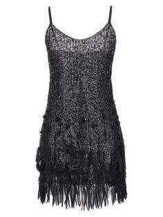 Elisabetta Franchi Dress, Embroidered Tulle Dress, Zimmermann Dress, Embroidered Tulle, Black Sequin Dress, Pleats Please Issey Miyake, Feminine Aesthetic, Mini Dresses, Yoga Wear