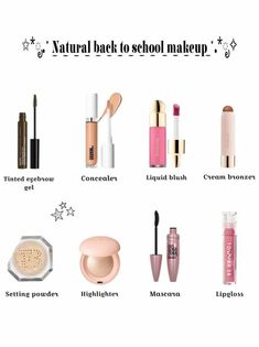 Easy School Makeup, Smudged Liner, Middle School Makeup, Everyday Makeup For School, Natural School Makeup, Liquid Cat, Jaclyn Hill Makeup, Eyeshadow Matte