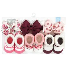 Hudson Baby socks and headband giftset is the perfect accessory set for your little one. Our giftset includes coordinating headbands and socks so your baby is looking fashionable from head to toe. Our headbands and socks are great for dressing up or everyday wear. Our giftset is packaged very nicely and makes a terrific baby shower gift. Target Baby, Rose Headband, Girls Headband, Cosmetic Brush, Socks Gift, Baby Necessities, Hudson Baby, Stretchy Headbands, Infant Girls