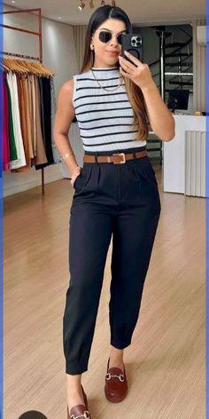 Work Fits Midsize, Easy Work Outfits Summer, Casual Realtor Outfits Summer, Fashion Nova Work Outfits, Transitional Summer To Fall Outfits, Comedy Show Outfit Night Summer, Basic Office Outfit, Khaki Pants Outfit Women Work, Summer Office Attire Women