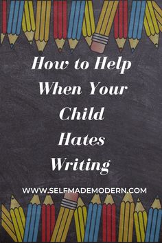 So if your child is anything like mine, writing is a challenge.  Sure there are those kids who were born to write, but most find it challenging.  This post isn't going to make them great at writing, but hopefully, it will help you find out the reasons why they are struggling.  Once you find out why, it’s easier to help your child. To read more click the link #difficultywriting #Finemotorskills #helpyourchild #homeschool #Pincergrasp #writing #writingchallenges #Writingforkids