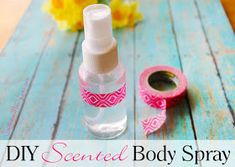 Southern Mom Loves: DIY Scented Body Spray Homemade Spa Day, Homemade Spa, Southern Mom