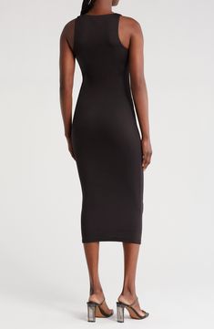 Upgrade your go-to basics with this barely-there sleeveless midi dress. 47" length (size Small) Scoop neck Sleeveless 88% polyester, 12% spandex Hand wash, line dry Imported Naked Wardrobe, Sleeveless Midi Dress, Man Up, Gifts For Boss, Nordstrom Store, Midi Dress Sleeveless, Black Fits, Boy's Clothing, Best Sellers