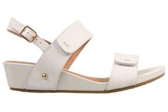 Bare Traps - Illy White Wedges, Take That, Sandals, White