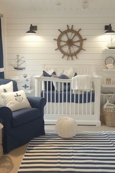 Nautical Baby Nursery, Nautical Baby Room, Baby Staff