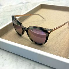 New! Rose Gold / Tortoise! Chic Sunglasses With Tinted Lenses, Stella And Dot, Tortoise, Sunglasses Accessories, Dots, Rose Gold, Women Accessories, Sunglasses, Pink