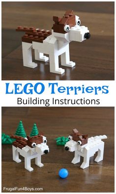 lego dog instructions for building instructions