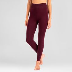 Wander by Hottotties Women's Velvet Leggings - Versatile Winter Leggings, Versatile Solid Color Leggings For Winter, Winter Activewear With Elastic Waistband And Full Length, Winter Yoga Full Length Leggings, Winter Athleisure Full-length Yoga Pants, Winter Full-length Athleisure Yoga Pants, Fall Full Length Comfort Stretch Leggings, Full Length Yoga Bottoms For Winter, Full Length Athleisure Yoga Pants For Winter