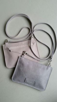 Shoulderbags, leather Pochette Diy, Tas Denim, Leather Diy, Sewing Bag, Leather Clutch, Fun Bags