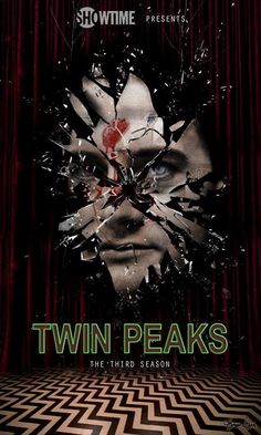 the movie poster for twin peaks