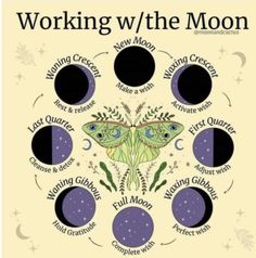 Moon Manifesting, Moon Sisters, The Cauldron, Witch Spell Book, Phases Of The Moon