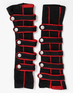 TRIPP NYC - BAND ARMWARMER RED The Black Parade Is Dead, Skull Pants, The Black Parade, Tripp Pants, Retro Typewriter, Strap Pants, Black Parade, Scene Fashion, Artist Outfit