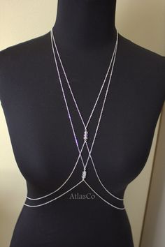 Body Chain Outfit, Diy Body Chain, Chain Outfit, Body Necklace Chain, Shoulder Jewelry, Gold Body Chain, Leg Chain, Jewelry Beach, Festival Jewelry