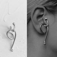 Brand Name: MaytrendsMaterial: MetalMetals Type: aluminium alloyGender: WomenEarring Type: Clip EarringsShape\pattern: GeometricFine or Fashion: FashionStyle: ClassicItem Type: EarringsModel Number: HH Piercing For Women, Ear Cuff Earrings, Men Party, Fashion Eyeglasses, Ear Cuff Earings, Earrings Geometric, Girl Jewelry, Simple Chic, Glasses Chain