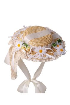 Cottagecore Hat Aesthetic, Spring White Straw Visor Hat, Spring White Visor Straw Hat, White Visor Straw Hat For Spring, Retro Visor Hats For Spring, Retro White Sun Hat For Spring, White Summer Cap Costume Hat, Vintage Summer Visor Hat, Vintage Visor Hats For Summer