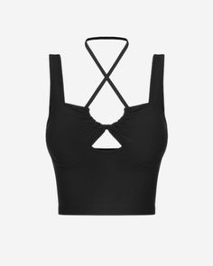 Introducing our latest piece - the Vira Cutout Halter Crop Top! This stunning halter top features daring front cutouts for an edgy yet sophisticated look. The low cut back adds a touch of sultry appeal, perfect for any night out. Ribbed texture and stretchy fabric ensures both comfort and style. This versatile top pairs effortlessly with high-waisted jeans or a flirty skirt for a chic ensemble. Front cutout detailHalter neck strap (no-tie)Bodycon (fits tight)RibbedUltra stretchThick strapsLow cu Halter Crop Top, Ribbed Texture, The Low, Neck Strap, Stretchy Fabric, Halter Neck, Low Cut, Halter Top, High Waist Jeans