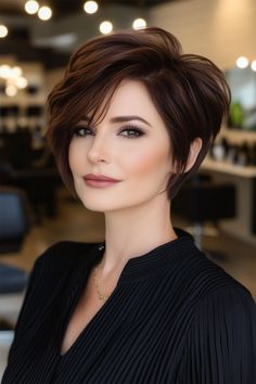 51 Stylish Long Pixie Bob Haircuts for a Unique Length and Style Edgy Pixie Bob, Short Hairstyles Color Ideas, Styling A Long Pixie, Edgy Short Hair For Women, Medium Length Pixie Haircut, Razor Bob Haircut, Long Bob Layered, Pixie Hairstyle Women, Short Pixie Bob Hairstyles