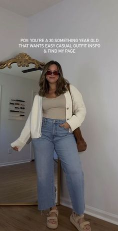 Mid Size Outfits Autumn, Haircut Outfit Casual, Tshirt Under Dress Outfit 90s, Style For Mid Size Women, Middle Age Women Outfits, Ramen Outfits, Muggy Weather Outfit, Curvy Hourglass Outfits Casual, Mid Size Elegant Outfits