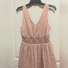 Nwot Altered State Dress Size Large A Light Dusty Pink Color Has Adjustable Ties In Back Very Cute Light Dusty Pink, Altered State, Dusty Pink Color, Altard State Dresses, Altard State, Altar'd State, Large Size Dresses, Dusty Pink, Pink Color