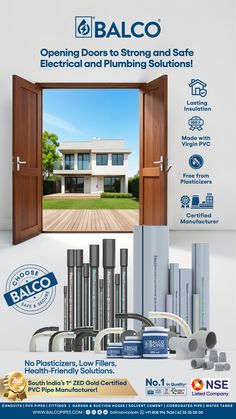 Building a healthier tomorrow – No plasticizers, low fillers, and health-friendly solutions you can trust! Choose BALCO for unmatched quality and safety. #BALCOPipes #HealthFriendly #NoPlasticizers #LowFillers #SafeSolutions #QualityYouCanTrust #BuildingStrongFoundations #HealthyLiving #SustainablePipes #PlumbingSolutions #ElectricalConduits #newhome #construction #projects #building #distributors