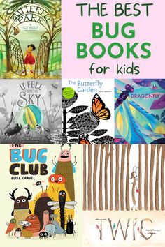 the best bug books for kids to read in their own bookcases, and what they're reading