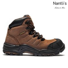 BA581 Brown Botas de Trabajo Mayoreo Wholesale Work Boots Nantlis Side Work Boots For Women, Women's Work Boots, Boots For, Brown Work Boots, Womens Work Boots, Boots For Women, Waterproof Boots, Shoes For Men, Boots Shoes