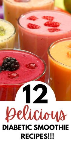 Smoothies can be a great way to get a lot of nutrients in one drink, but they can also be packed with sugars. Check out our collection of diabetic smoothie recipes that are low in carbs and high in nutrients like protein, fiber, and healthy fats. Try our Berry-delicious smoothie or Spinach Mango Smoothie for a refreshing and fiber-filled drink. Low Fat Smoothies, High Protein Smoothie Recipes, Low Sugar Smoothies, Low Carb Smoothie Recipes, Fat Loss Smoothies, High Protein Smoothies, Keto Smoothie Recipes, Berry Smoothie Recipe, Protein Smoothie Recipes