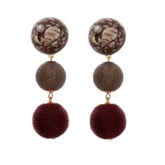 Our Antonia Ball Drop Earring has shell and pearl details so you can bring a piece of the beach with you wherever you go! Size: one size. Color: Metal Type. Gender: female. Age Group: adult. Brown Round Bead Earrings For The Beach, Elegant Brown Earrings For The Beach, Elegant Brown Earrings For Beach, Elegant Brown Beach Earrings, Elegant Beaded Beach Earrings, Elegant Beaded Earrings For The Beach, Elegant Round Bead Earrings For Beach, Elegant Round Beads Earrings For Beach, Seashell Design