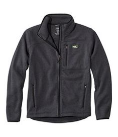 #LLBean: Men's L.L.Bean Sweater Fleece Full-Zip Jacket Functional Long Sleeve Fleece Jacket For Fall, Fleece Long Sleeve Sweater For Outdoor, Long Sleeve Fleece Sweater For Outdoor, Casual Fleece Jacket With Ykk Zipper, Midweight Long Sleeve Fleece Jacket For Fall, Casual Fleece Jacket With Zip Fly, Fleece Sweater For Outdoor Activities, Cozy Fleece Jacket For Layering, Cozy Fleece Sweater For Outdoor