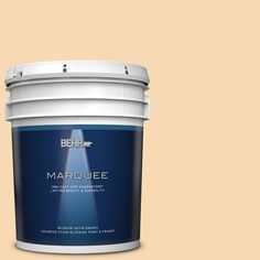 a bucket of marquee on a blue background