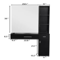 an image of a bathroom vanity with mirror and cabinet measurements for the wall mounted medicine cabinet